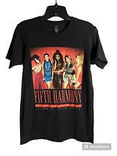 Camiseta Pop Rock 2015 Fifth Harmony 5H Reflection Summer Concert Tour Pequena comprar usado  Enviando para Brazil