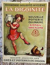 Ancienne affiche publicitaire d'occasion  France