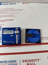 Reproductor Sony MiniDisc grabadora Net MD Walkman MZ-N707 y un disco funciona segunda mano  Embacar hacia Argentina
