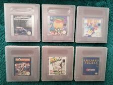 Original Gameboy games Bundle of 6 games with original plastic cases.  for sale  DARTFORD