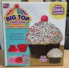 Utensilios para hornear de silicona Big Top para cupcakes como se ve en la televisión molde para cupcakes de gran tamaño totalmente nuevos, usado segunda mano  Embacar hacia Argentina