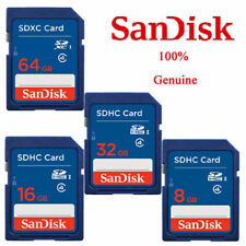 Cartão de memória digital seguro padrão SanDisk SD 16 32 64 GB classe 4 genuíno comprar usado  Enviando para Brazil