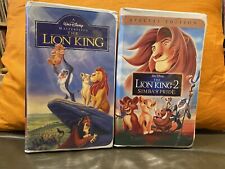 Lion king vhs for sale  Shipping to Ireland