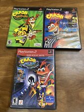 Lote Crash Bandicoot PS2. Tag Team tiene manual. segunda mano  Embacar hacia Argentina