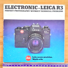 Brochure electronic leica for sale  EXETER