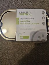 Stainless steel lunchbox for sale  LONDON