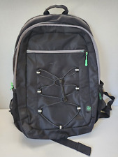 HP Spares black mint green laptop backpack padded straps interior dividers zips for sale  Shipping to South Africa