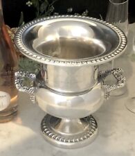 Used, Vintage Silver Plated Champagne Bucket Engraved '66 SFTG Military Service ~ for sale  Shipping to South Africa