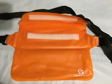 Bolsa seca impermeable Freegrace con 2 sellos de cierre de cremallera bolsa de cintura-naranja segunda mano  Embacar hacia Argentina