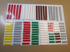 94 ASSORTED GENUINE LEGO FLAT STRIPS for sale  Shipping to South Africa