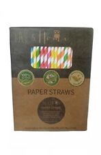 Paper straws 150pcs for sale  MAIDSTONE