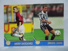 1999-2000 Merlin Serie A 2000 novato Shevchenko Zidane Totti Del Piero Maldini comprar usado  Enviando para Brazil