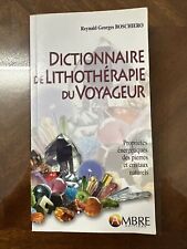 Dictionnaire lithothérapie vo d'occasion  Bordeaux-