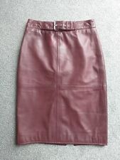 Sosandar burgundy leather for sale  LICHFIELD