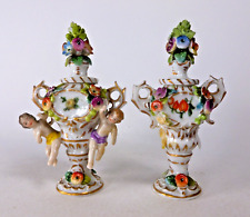 Pair vienna porcelain for sale  RIPLEY