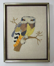 Crewel embroidery owl for sale  Shipping to Ireland