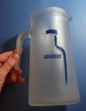 Jarro promocional vintage colecionável Absolut Vodka cabo de vidro fosco limitado!!! comprar usado  Enviando para Brazil