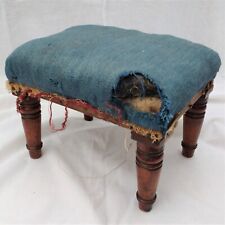 Antique small footstool for sale  CALNE
