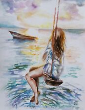 Girl sea swing for sale  Shipping to Ireland