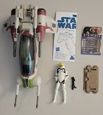 STAR WARS Republic Attack Dropship with Clone Pilot 2012 Loose 100% No Dice, used for sale  Shipping to South Africa