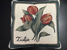 Vintage embroidered tulip for sale  Shipping to Ireland