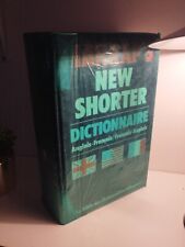 New shorter dictionnaire d'occasion  Paulhan