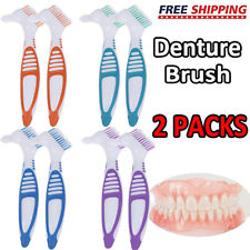 2pk denture brush for sale  Shipping to Ireland