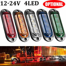 Luzes de liberação de LED lâmpadas indicadoras laterais branco âmbar vermelho reboque caminhão RV 12V-24V comprar usado  Enviando para Brazil
