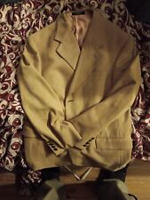 s taupe men jacket suede for sale  Conneaut