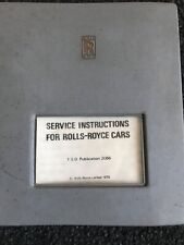 Rolls royce service for sale  RYE