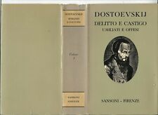 Dostoevskij romanzi taccuini usato  Pistoia
