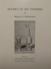 Álbum de fotos libro judío de los altares de mis padres 1957 artículos religiosos segunda mano  Embacar hacia Argentina