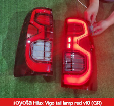 Lanterna traseira LED DRL VERMELHA PARA TOYOTA HILUX VIGO SR5 MK6 CHAMP MK7 05-14 comprar usado  Enviando para Brazil