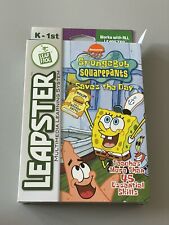 Leapster LeapFrog Sponge Bob Saves The Day Game In Box With Booklet, used for sale  Shipping to South Africa