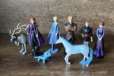 Used, Frozen 2 King Agnarr Queen Iduna Sven Anna Elsa Kristoff Figures Cake Toppers for sale  Shipping to South Africa