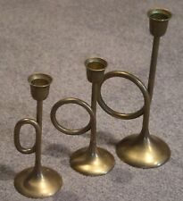 Three vintage brass for sale  Maple Shade