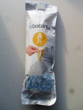 Genuine Original Brabantia Pedal Bin Liners Pack of 20 Size A 3 Litre 27 x 29cm for sale  Shipping to South Africa