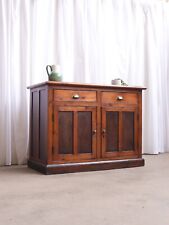Antique Rustic Victorian Solid Pine Sideboard Cupboard Server Dresser Base for sale  Shipping to South Africa