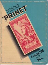 Catalogue timbres prinet d'occasion  Aire-sur-l'Adour