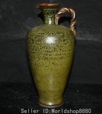 9,6" antiga dinastia chinesa Song Ru forno cabo de porcelana vinho bule de chá bandeira, usado comprar usado  Enviando para Brazil