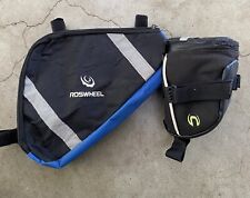 2x ROSWHEEL Triangle Cycling Bicycle Front Tube Frame Bag - Bikepacking Touring for sale  Shipping to South Africa