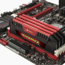 Used, Corsair VENGEANCE Pro 32GB 16GB 8GB 4G DDR3 2400MHz OC PC3-19200U Memory LOT Red for sale  Shipping to South Africa