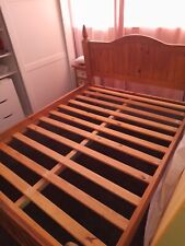 Pine double bed for sale  WIGAN