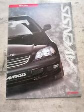 Toyota avensis brochure usato  Palermo