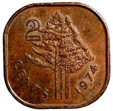 Eswatini 2 Cents Coin | King Sobhuza II | Leadwood Tree | KM8 | 1974 - 1982 for sale  Shipping to South Africa