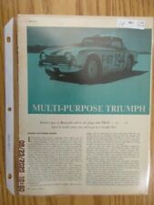 Triumpharticle article 1965 for sale  Utica