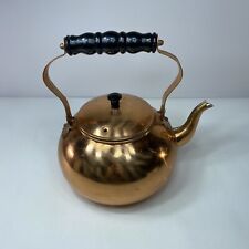 Teapot copper coated for sale  Novelty