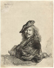 Rembrandt etching reproduction for sale  Lincroft