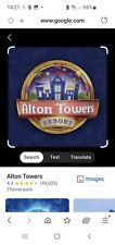 Alton towers tickets for sale  LICHFIELD