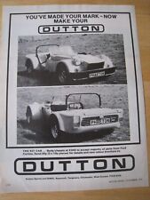 Dutton kit car for sale  BRISTOL